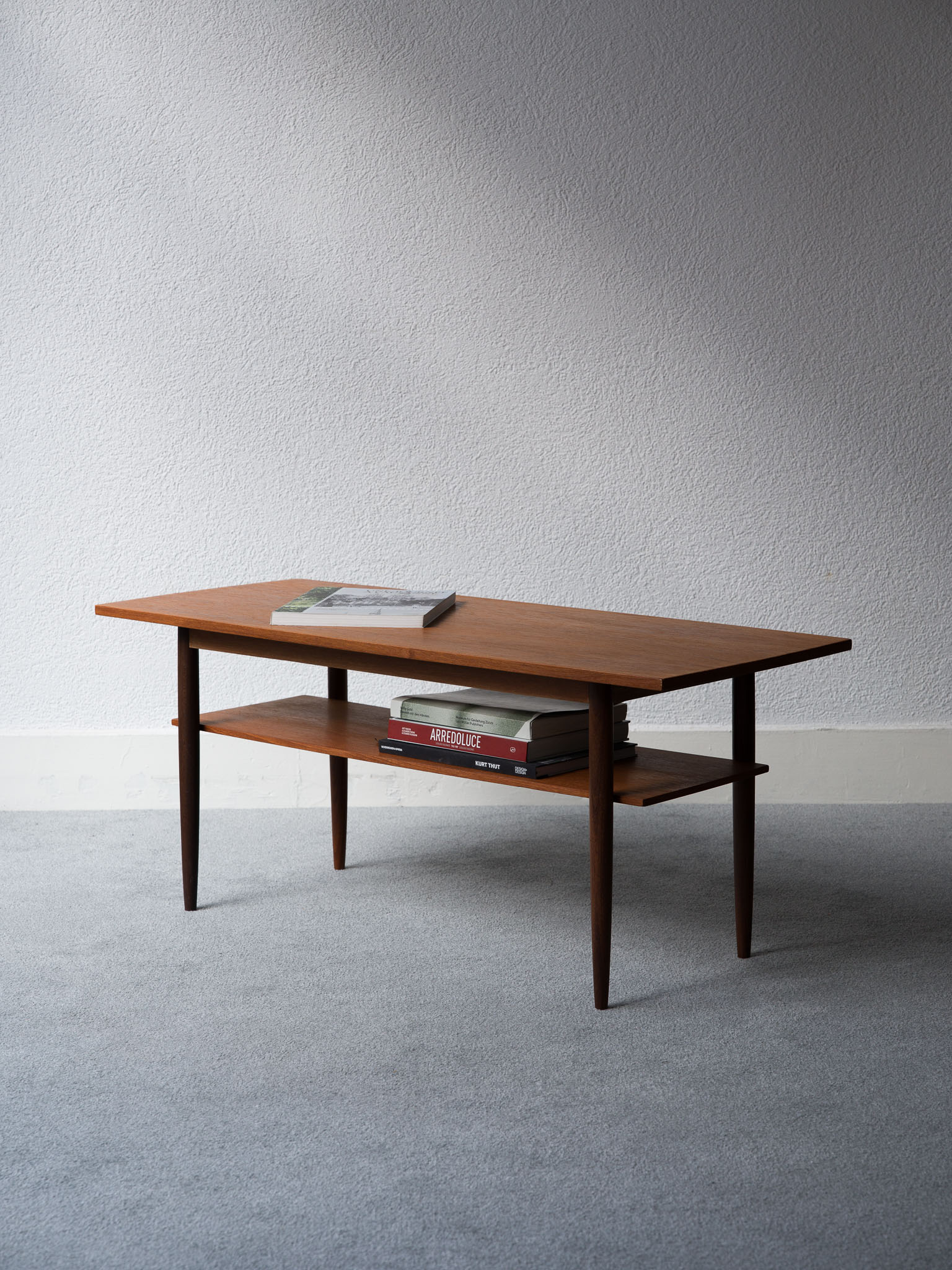 Scandinavian teak coffee table