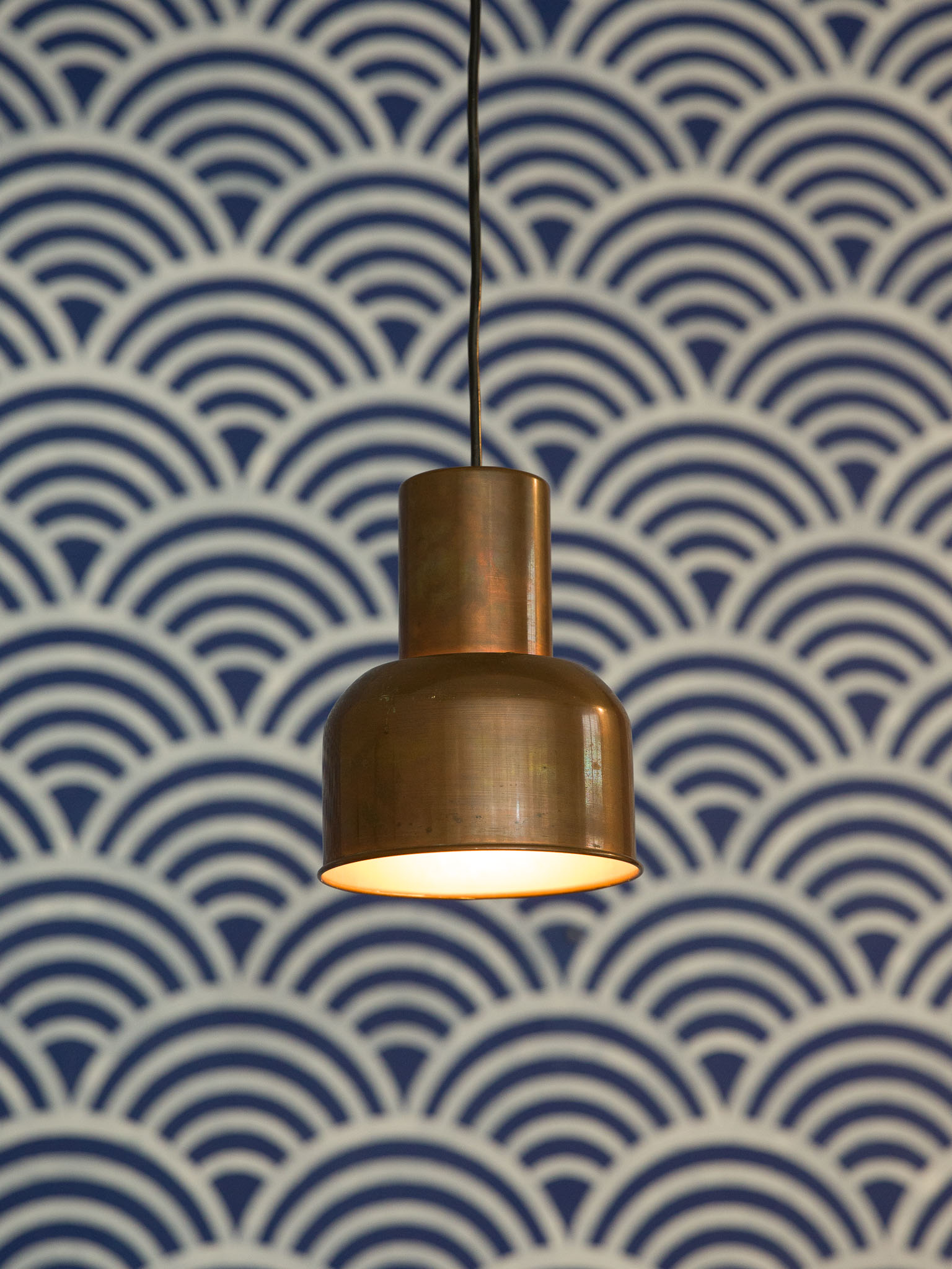 Petite suspension en cuivre