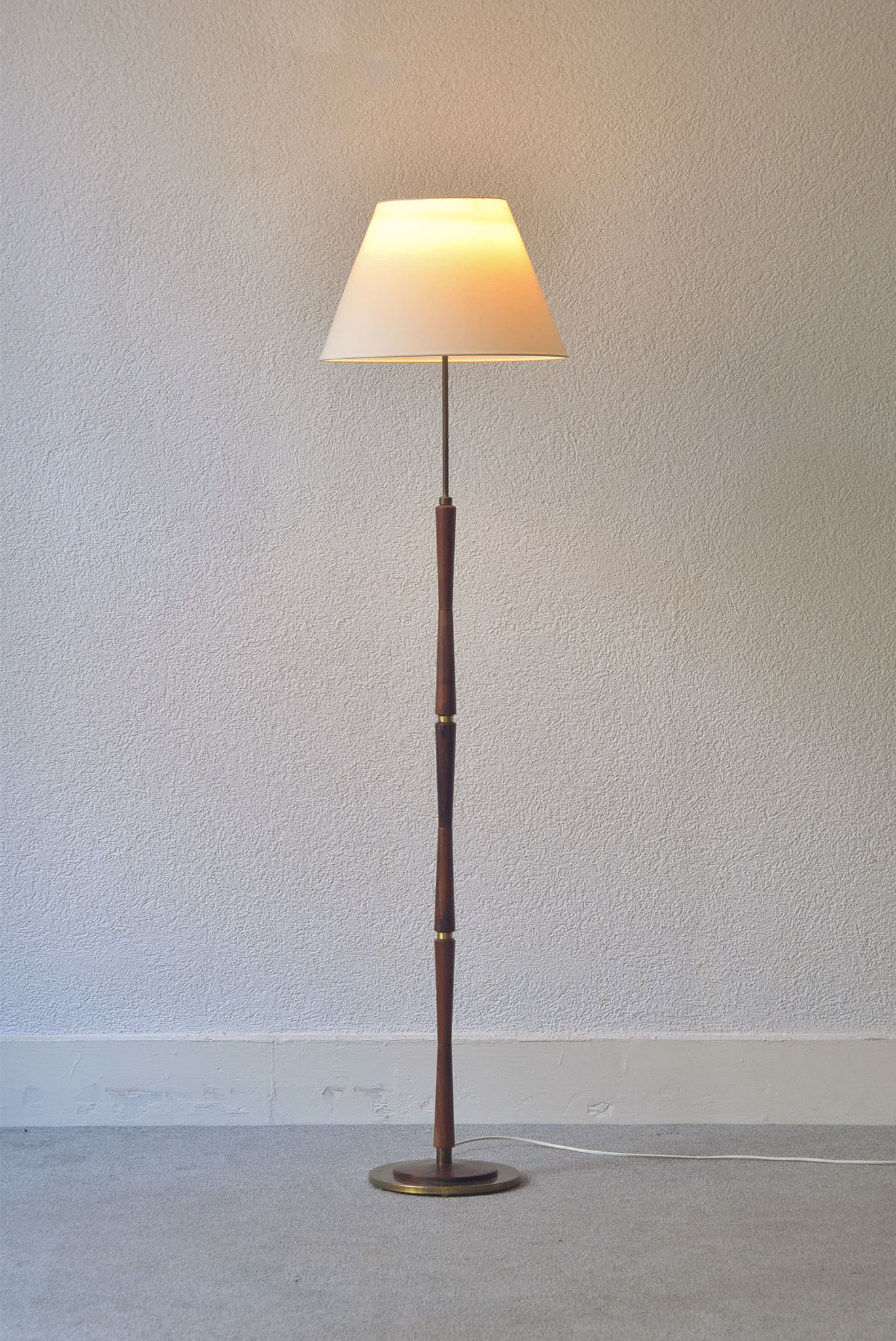 Rosewood and brass